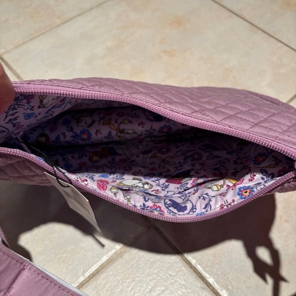 NEW Vera Bradley Disney Beauty & the Beast Frannie Crescent Crossbody – Belle - Picture 8 of 8